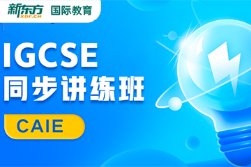 石家庄新东方国际教育石家庄IGCSE培训课程图片