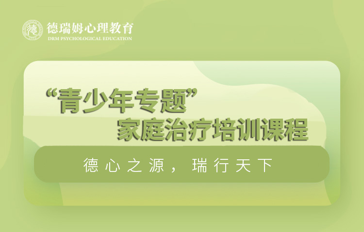 广州”青少年专题”家庭治疗培训课程图片