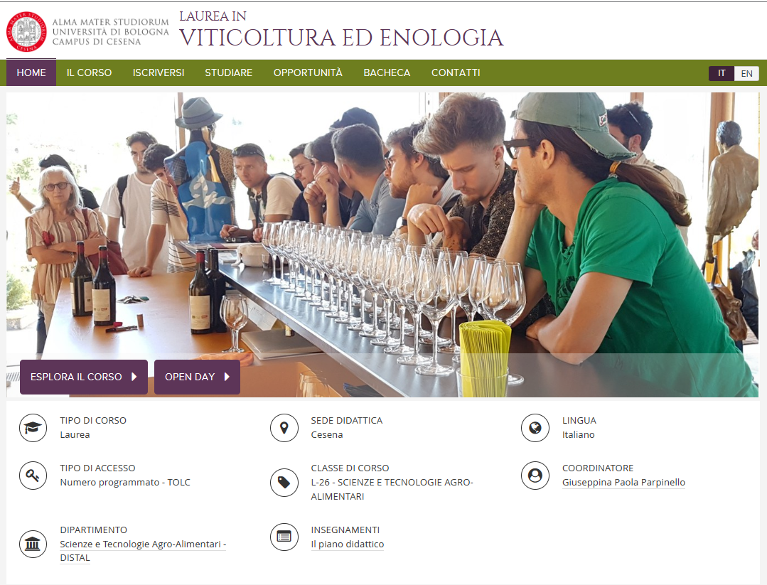 想留学葡萄酒专业有推荐院校吗？来看这些意大利院校葡萄酒相关专业！