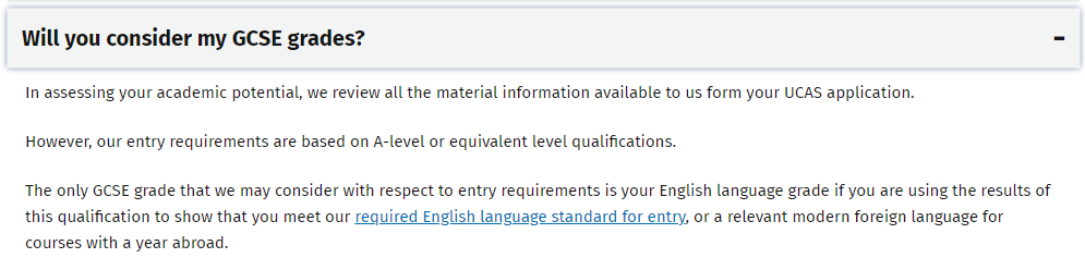  2023年G5对IGCSE/GCSE要求多了什么？