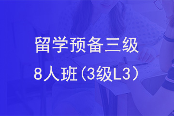 北京新航道学校留学预备三级8人班(3级L3）图片