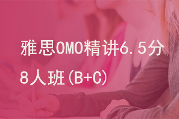 北京新航道学校雅思OMO精讲6.5分8人班(B+C)图片