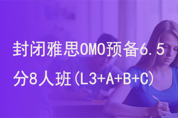 北京新航道学校封闭雅思OMO预备6.5分8人班(L3+A+B+C)图片