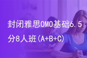 北京新航道学校封闭雅思OMO基础6.5分8人班(A+B+C)图片