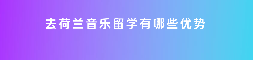 去荷蘭音樂留學(xué)有哪些優(yōu)勢跟缺點(diǎn)？