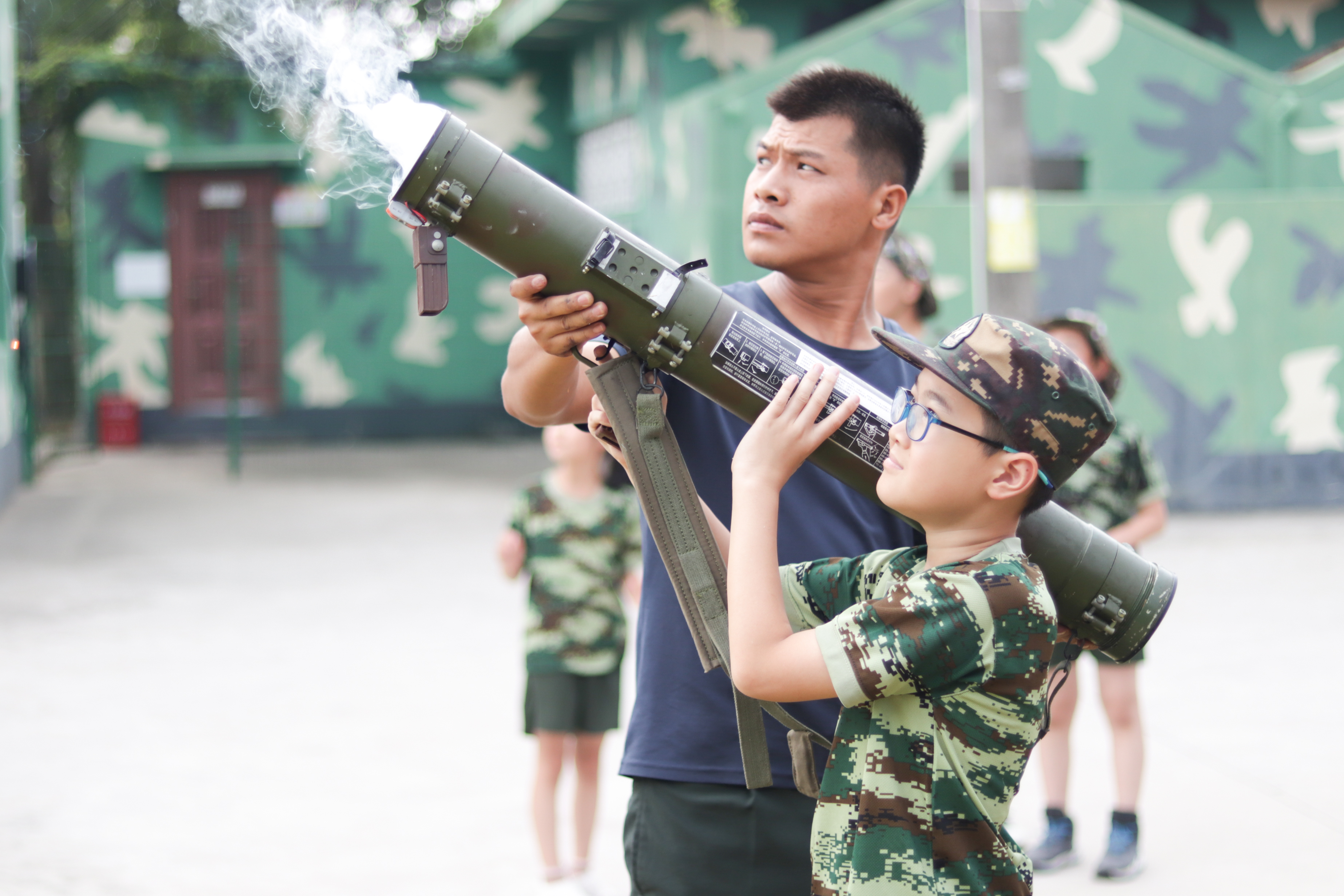 中国121军事夏令营图片