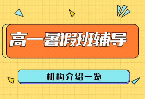 揭秘！2024广州高一暑假班辅导机构哪家好？