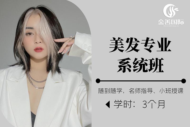 金善化妝學校金善化妝學校美發(fā)專業(yè)系統班圖片