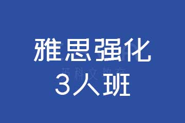 上海雅思强化3人班