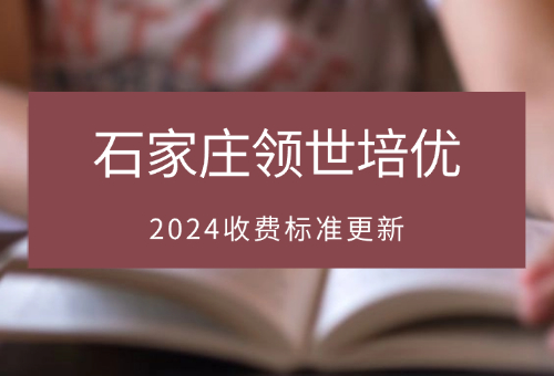 石家莊領(lǐng)世培優(yōu)2024一對(duì)一輔導(dǎo)收費(fèi)標(biāo)準(zhǔn)更新