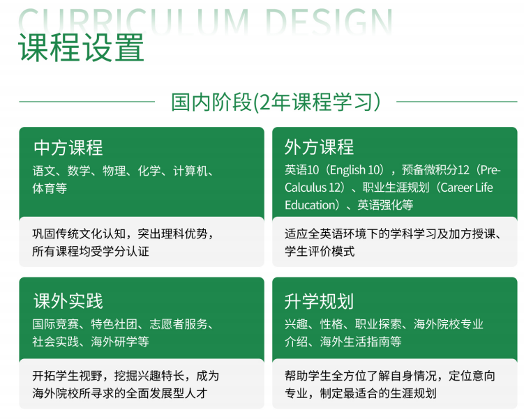 天津奥宇哈珀2+1中加国际课程班