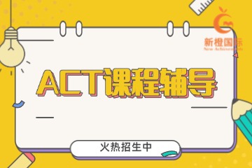 新橙国际ACT课程辅导