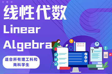 伽利略留学生辅导线性代数大学本科线上小班课图片