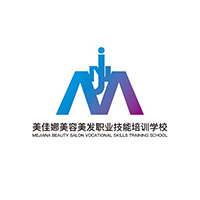 哈尔滨美佳娜美容美发职业技能培训学校Logo