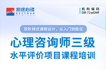 凯途心理凯途心理咨询师三级水平评价项目课程图片
