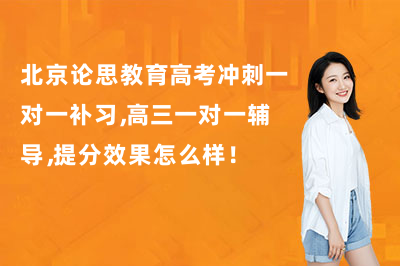 北京论思教育高考冲刺一对一补习,高三一对一辅导,提分效果怎么样!