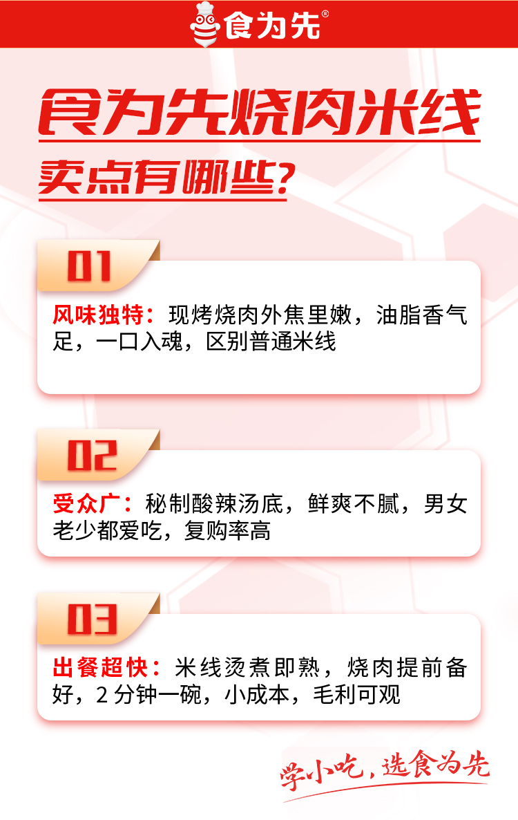 重庆食为先烧肉米线培训