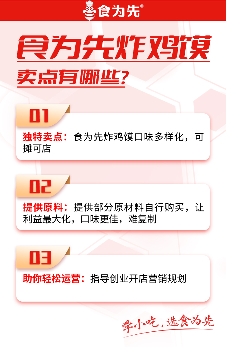 南昌食为先炸鸡馍培训