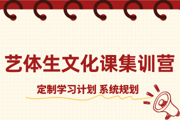 成都赢星艺体生文化课集训营