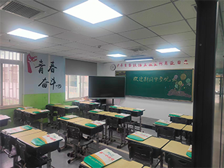 郑州品一高考学校环境图片