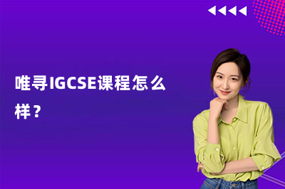 唯寻IGCSE课程怎么样？