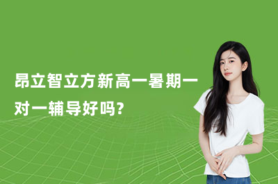 昂立智立方新高一暑期一对一辅导好吗？