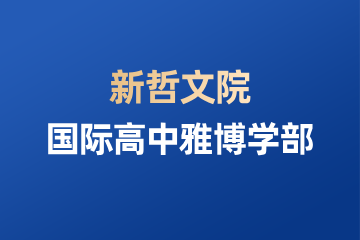 深圳新哲文院国际高中雅博学部