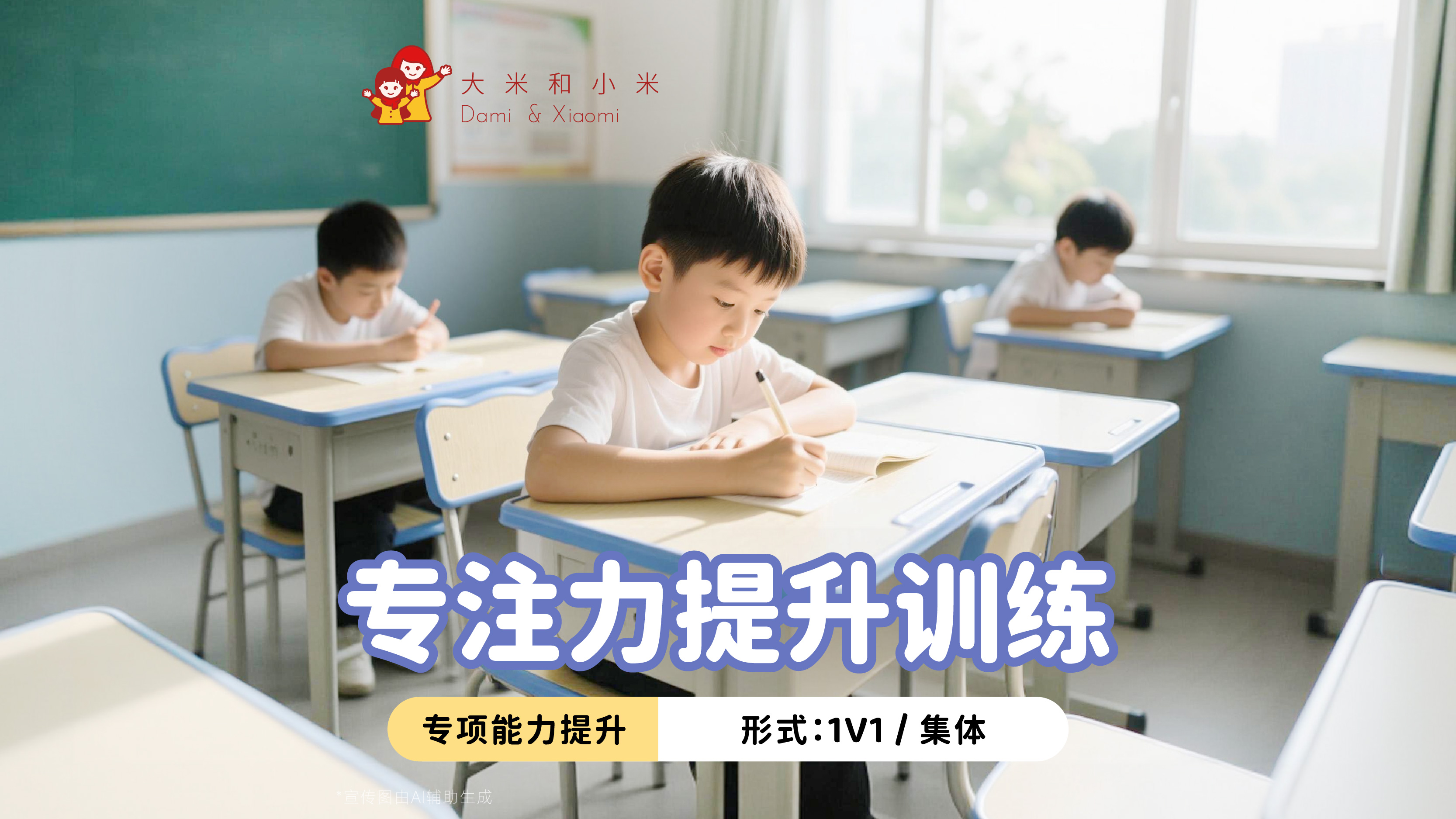 大米和小米儿童康复中心大米和小米专注力提升专项课程图片