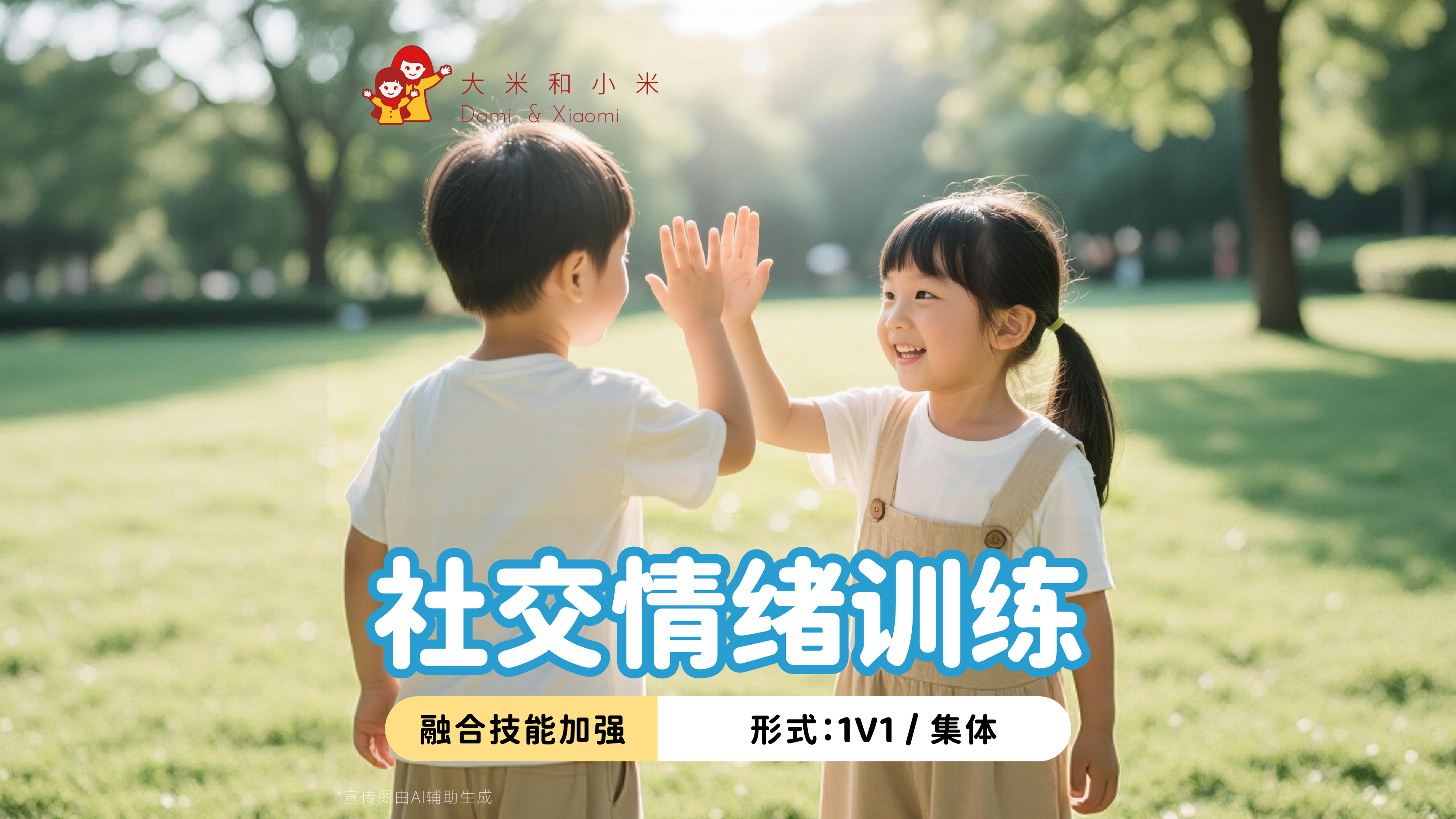 大米和小米儿童康复中心大米和小米社交情绪能力专项课程图片