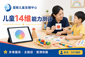 星晴儿童发展中心儿童14维能力测评课程图片