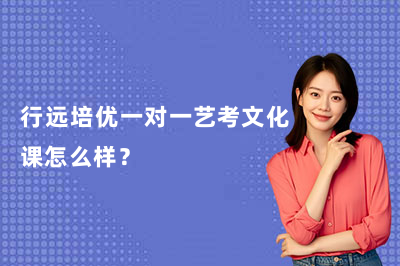 行远培优一对一艺考文化课怎么样？