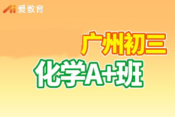 广州爱教育广州初三化学A+班图片