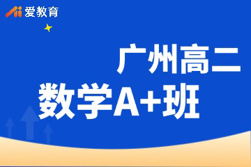 广州爱教育广州高二数学A+班图片