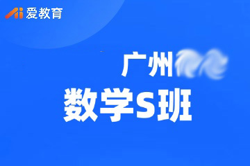 广州数学辅导S班