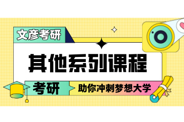成都文彦考研成都考研其他系列课程图片