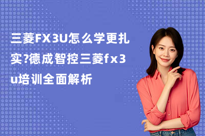 三菱FX3U怎么学更扎实?德成智控三菱fx3u培训全面解析