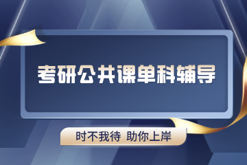 青岛考研公共课单科辅导