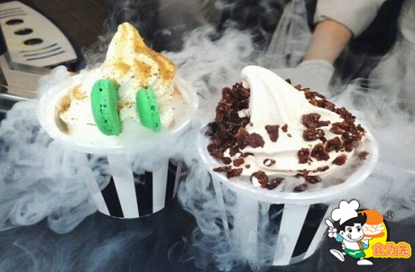 广州食为先实训机构冒烟冰淇淋培训图片